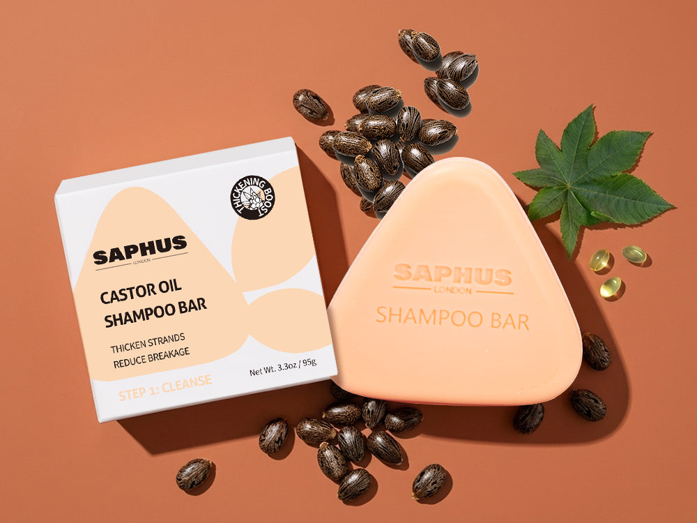 Saphus castor oil shampoo bar